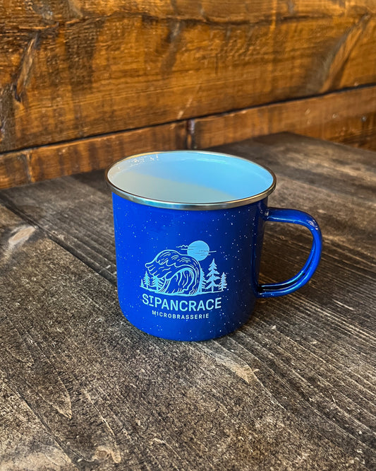 Tasse en acier émaillé 16oz