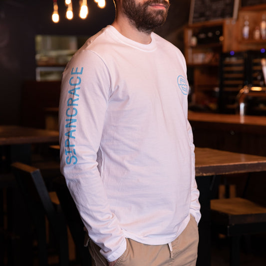 T-Shirt Manches Longues Blanc