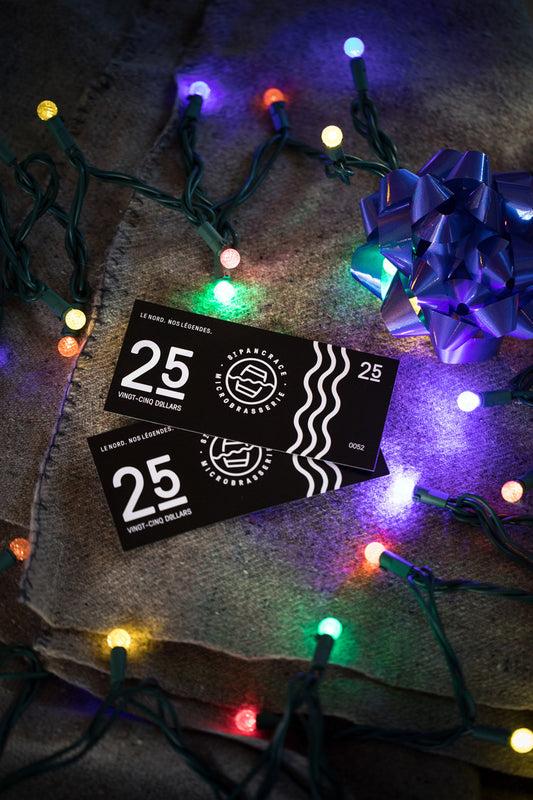 Certificat-Cadeau 25$