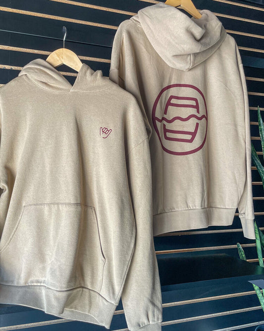 Molleton à Capuchon Beige