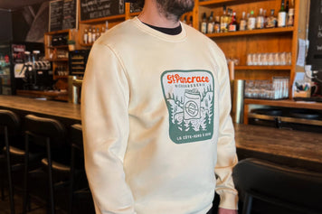 Hoodie Sweatshirt crewneck Coton Ouaté Microbrasserie St-Pancrace Côte-Nord
