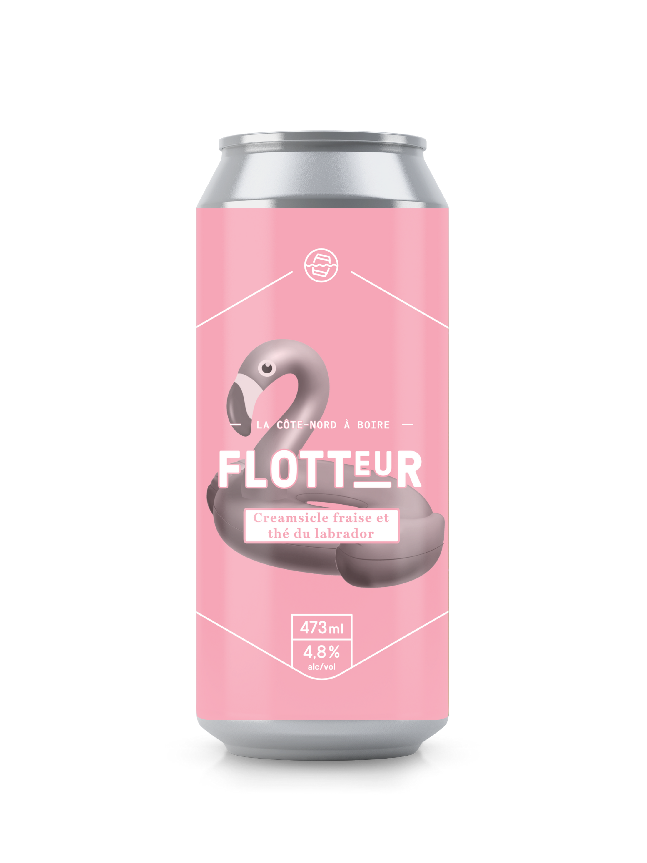 Flotteur V2 Fraises et Thé du labrador 473 ml