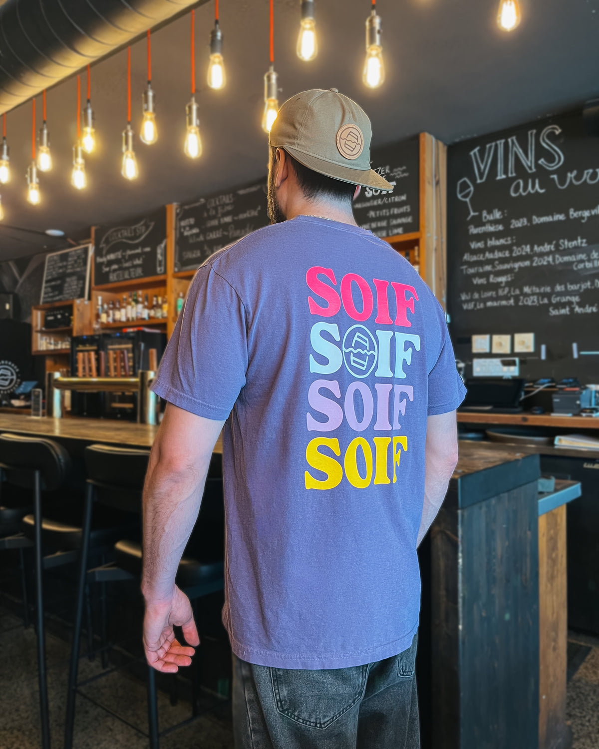 T-shirt mauve SOIF