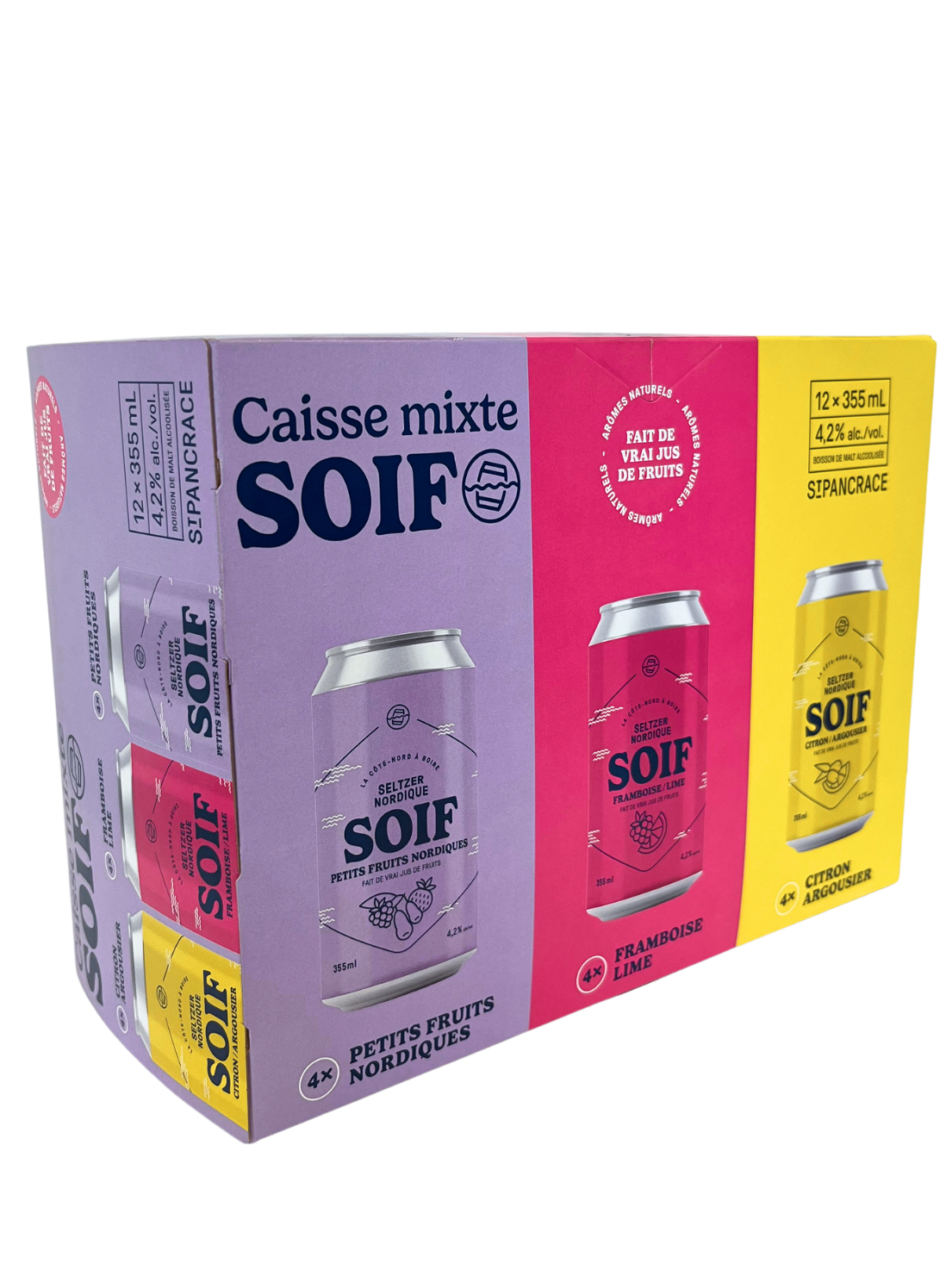 Caisse Mixte SOIF 12x355ml