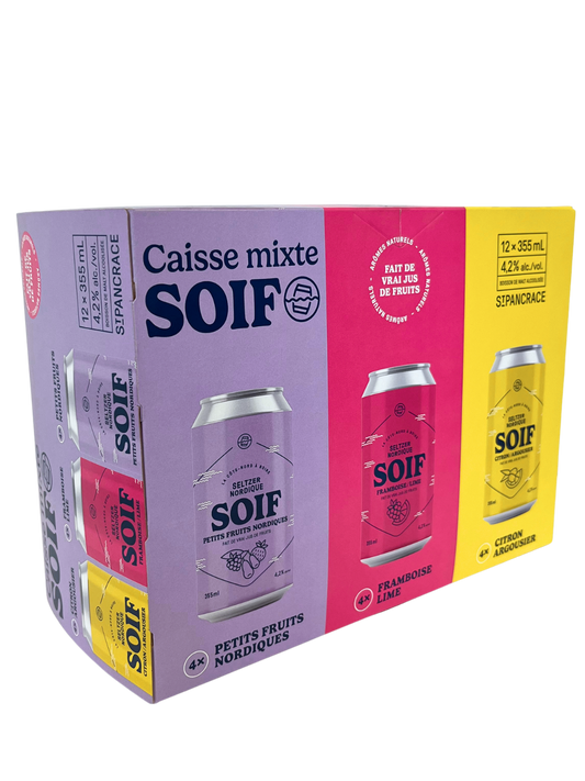 Caisse Mixte SOIF 12x355ml