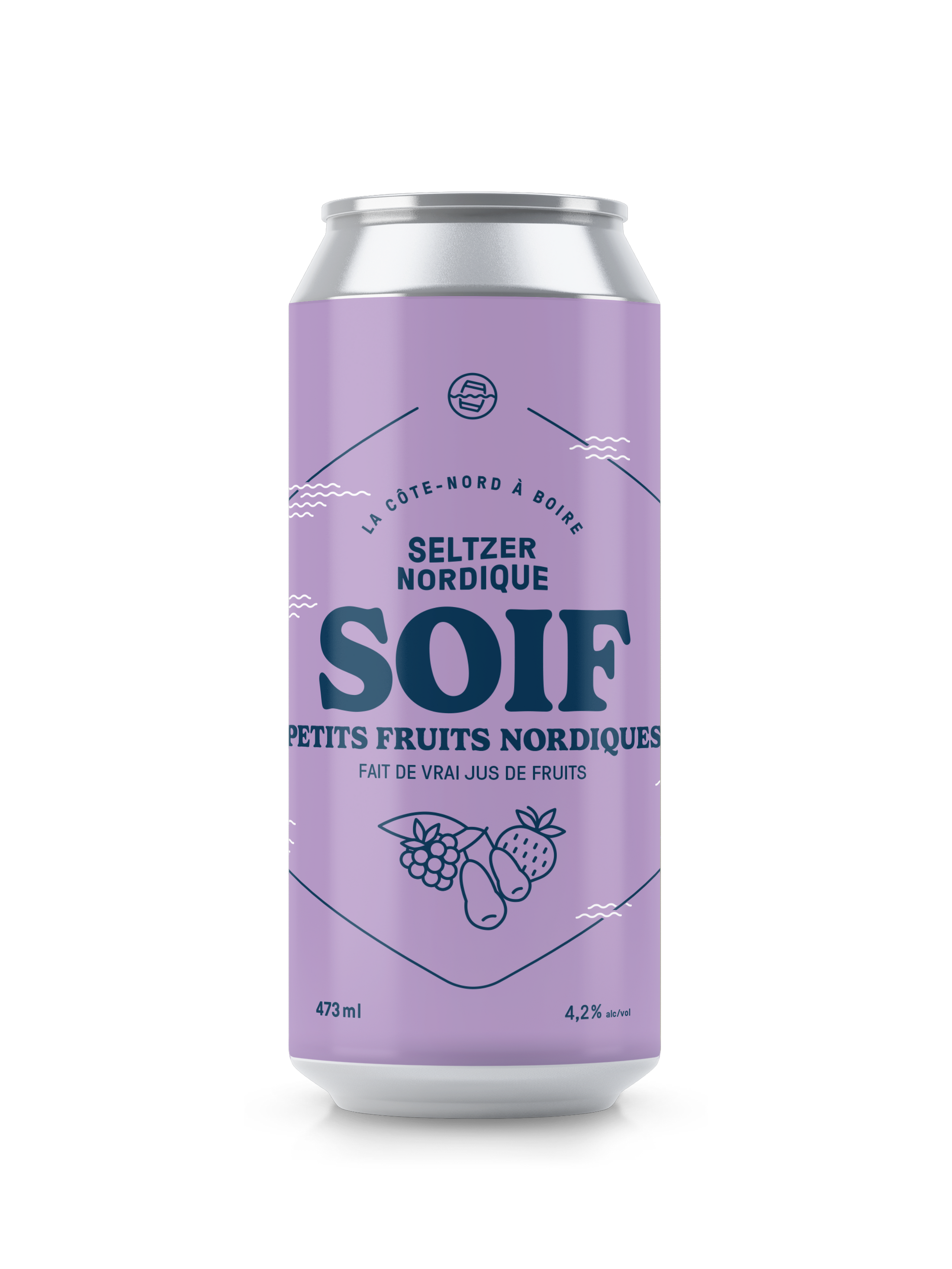 Seltzer Soif Fruits Nordiques 473ml
