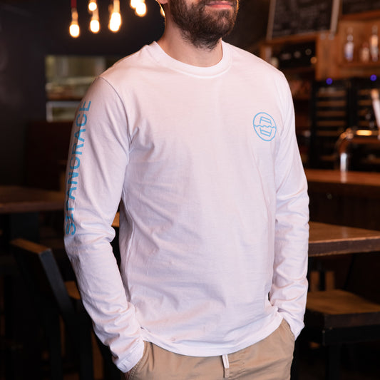 T-Shirt Manches Longues Blanc