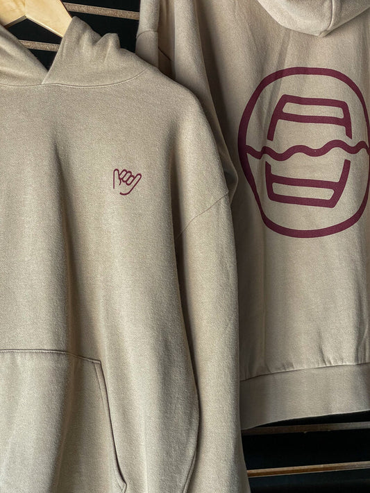 Molleton à Capuchon Beige